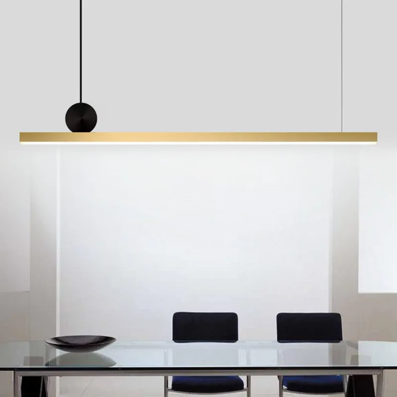 LED Linear Pendant Lights For Dining 