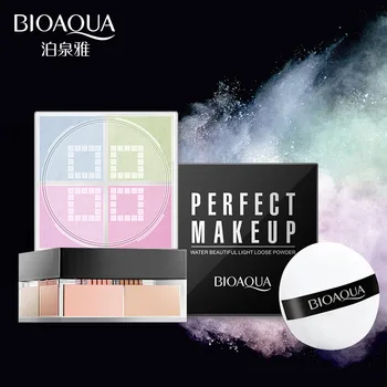 

BIOAQUA Smooth Loose Powder 4 Colors Matte Shimmer Make Up Long-Lasting Waterproof Loose Powder Face Makeup Beauty Skin Finish