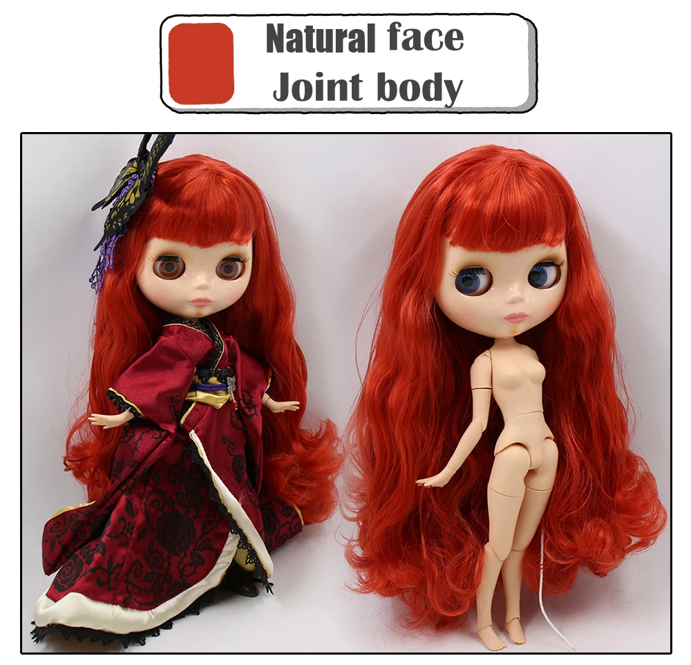 ICY Blyth Кукла № 1 глянцевое лицо натуральная кожа суставное тело 1/6 BJD Специальная цена 1/4 BJD, Pullip, Jerryberry, Licca игрушка подарок