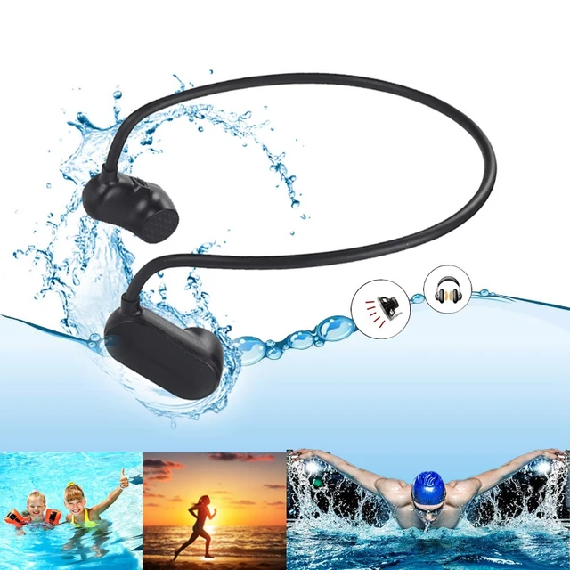 Bone Conduction Headset HiFi Mp3 Player IPX8 Waterproof Swimming Stereo Sport Music Players Bluetooth