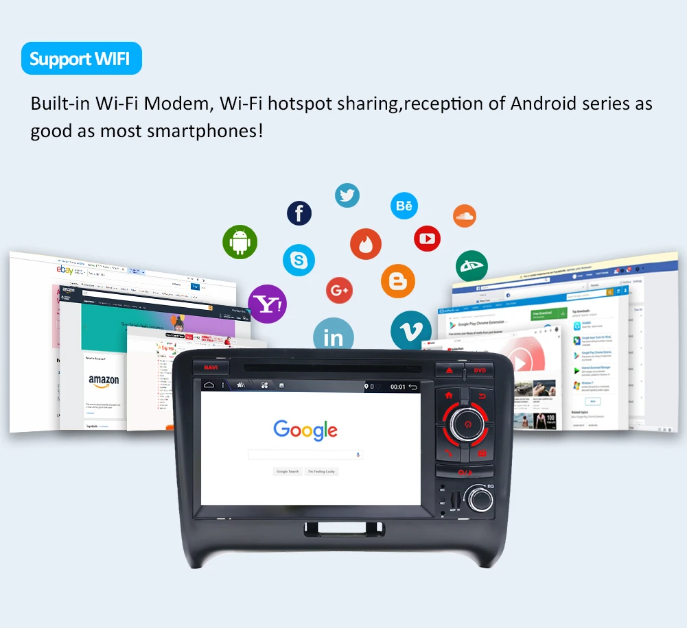 2 din автомобильный dvd gps навигатор для AUDI TT 2006-2011 Восьмиядерный android 9,0 wifi BT зеркальное соединение obd dab
