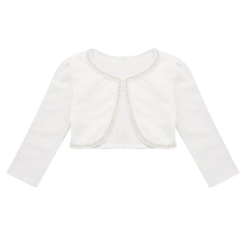 Encolher de ombros das meninas, Top cardigan