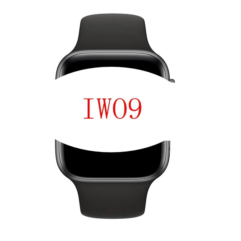 black IWO 8 plus IWO 9 умные часы серии 4 44 мм gps спортивный монитор сердечного ритма умные часы для Apple iPhone Android PK IWO 10 - Цвет: black