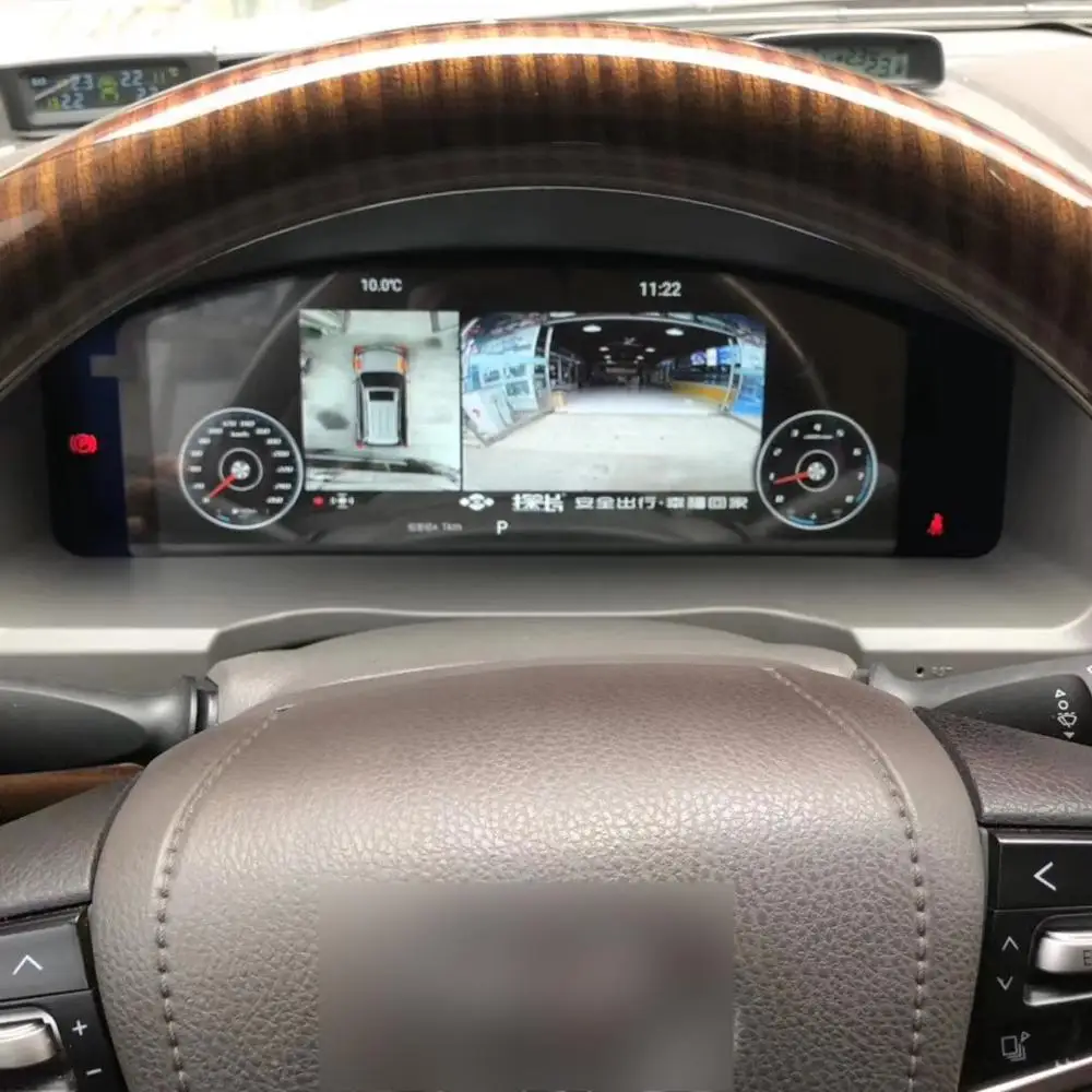 12," lcd Android 7 Автомобильная приборная панель дисплей головное устройство gps навигация для TOYOTA LAND CRUISER 2010- мультимедиа