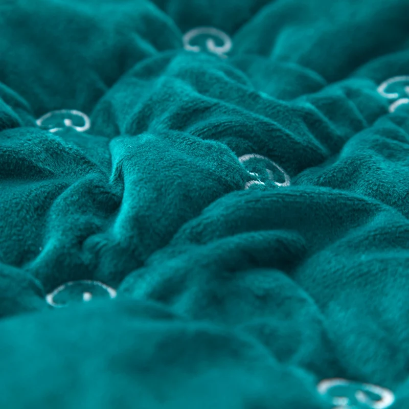 Новое зеленое покрывало для кровати 1 шт. летнее одеяло домашний текстиль