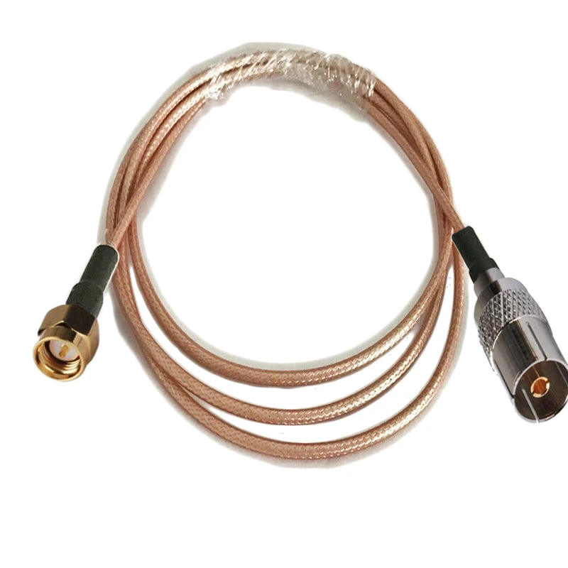 Кабель-удлинитель RG316 RF со штекером SMA на штекер IEC DVB-T TV PAL 1 м 2 3 5 10 | Обустройство