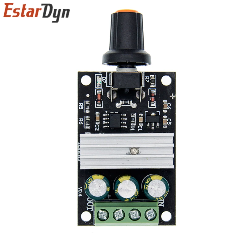 Regolatore Velocità Motore CC PWM 6V-24V 3A - 2 Pezzi Con Interruttore - Foto 5