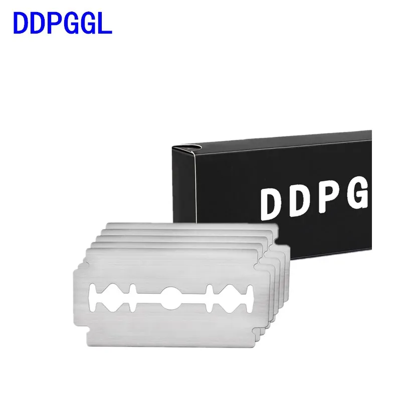

5pcs Double Edge Shaving Razor Blades for Men Face Care Classical Stainless Steel Smooth Shaving To Shave Beard Manual Shaver