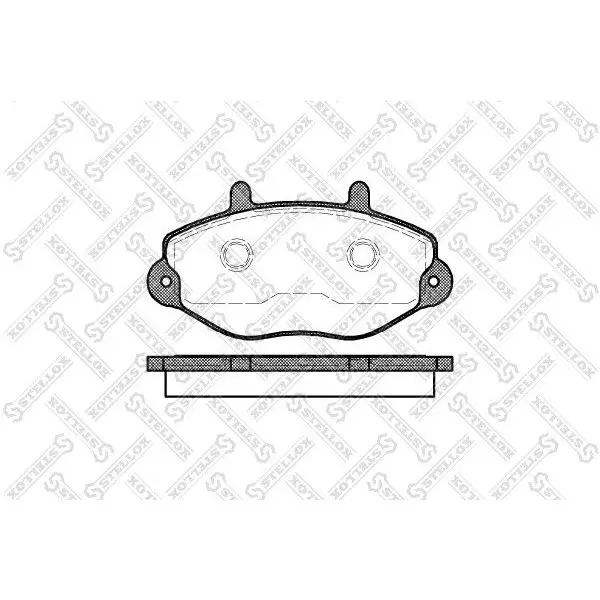 Колодки дисковые п. Ford Transit 130/150 2.0i/2.9i/2.5TDi 94-98