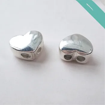 

1pcs 925 silver sterling silver necklace bracelet earrings double hole connector diy jewelry accessories handmade