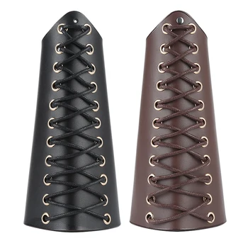 

Durable Archery Arm Guard Recurve Bow Arm Guard Cowhide Archery Arm Protector Guard For Hunting Shooting Training Accessories