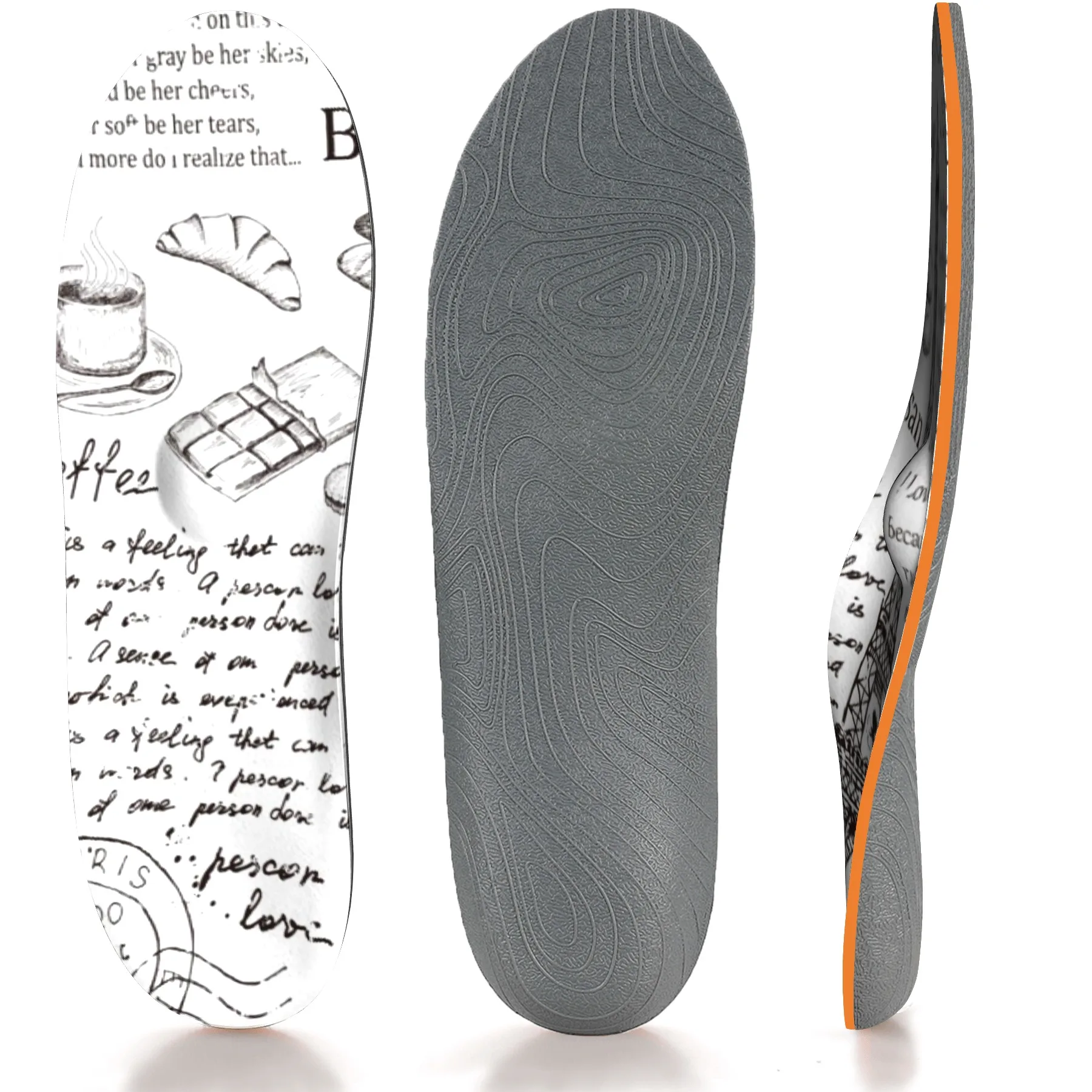 Купить Full-Length Arch Anti-wear Foot Insole Promote Blood Circulation Running Unisex Shoes  Обувь | Стельки (1005003601676920)