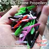 4PCS=2A+2B 3cm 30mm 0.75mm CX-10 CX-10A V676 Q4h111 WQ100 Propellers Main Blades Rc spare Parts Mini Quadcopter 1