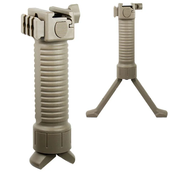 Тактический M4 AR15 винтовка вертикальные Захваты Foregrip Ручка складной сошка подходит 20 мм Пикатинни Крепление - Цвет: 13