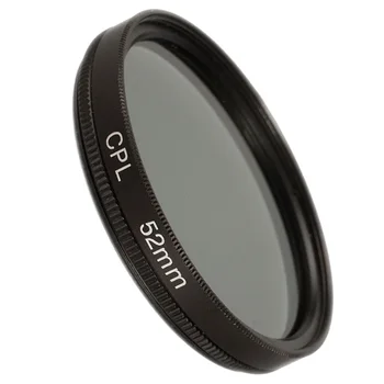 

52mm circular polarising CPL filter for canon 650D 700D nikon D3100 D3200 D3300