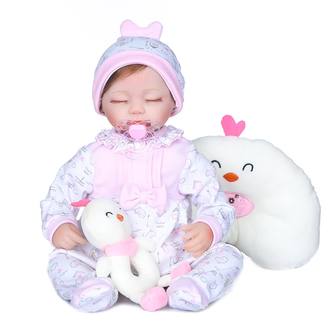 2018 NPK New Bebe Reborn Real Life Baby Soft Silicone Reborn