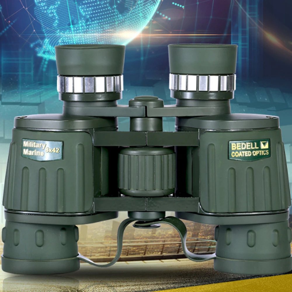 binocular telescope 8 X 42 powerful HD low light night vision telescope football concert travel camping hunting telescope