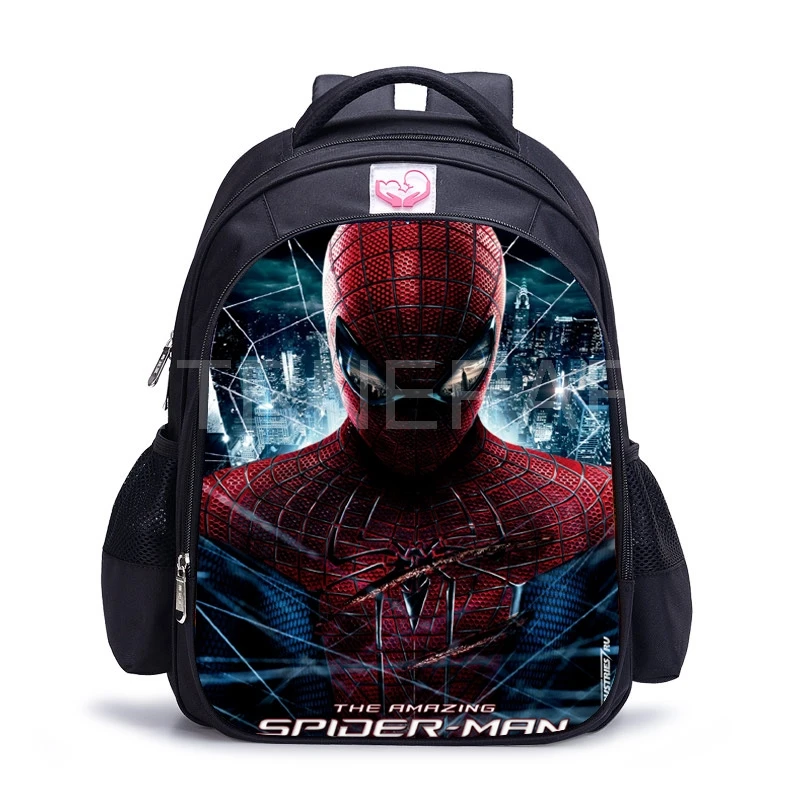 Cartoon Spiderman Backpacks 3D Cartoon double School Bag Unisex Kindergarten Student Boys Girls Outdoor Travel Mochilas