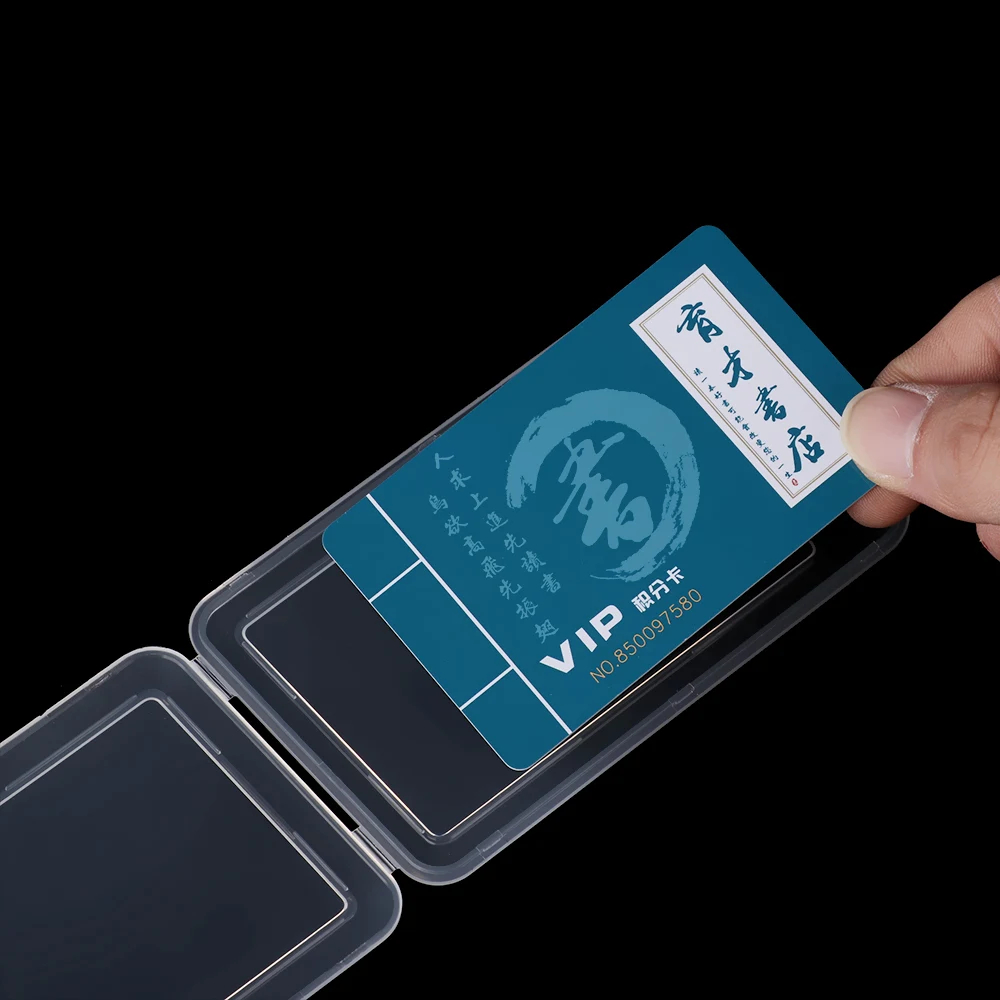 Portabiglietti In PVC Trasparente - 10 Pagine Per 10 O 20 Carte, Per Biglietti Da Visita E Carte - Foto 3