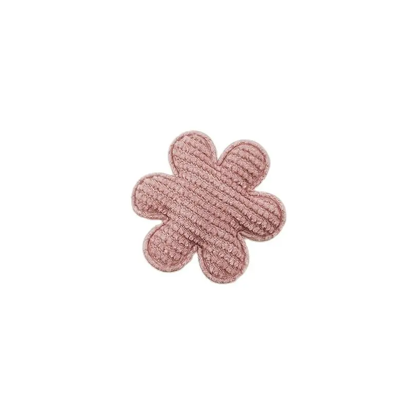 Gepolsterte Blumen applique für DIY-Kleidung, Hut, Kopf bedeckung Patch, Näh handwerk, Handschuhe, Leggings, Socken Dekor, 3,3 cm, 100 PCs/Lot – Detail 2