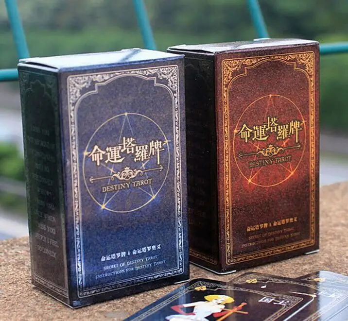 

Small Destiny Tarot Card poker Family Student Fun Pokers Game Card Used To Divine Interesting Entertainment Board Game