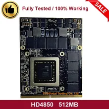 Для iMac A1312 A1311 512MB HD 4850 HD4850 HD4850m HD 4850m VGA Видеокарта 109-B91157-00 216-0732025 MB953LL/A тест