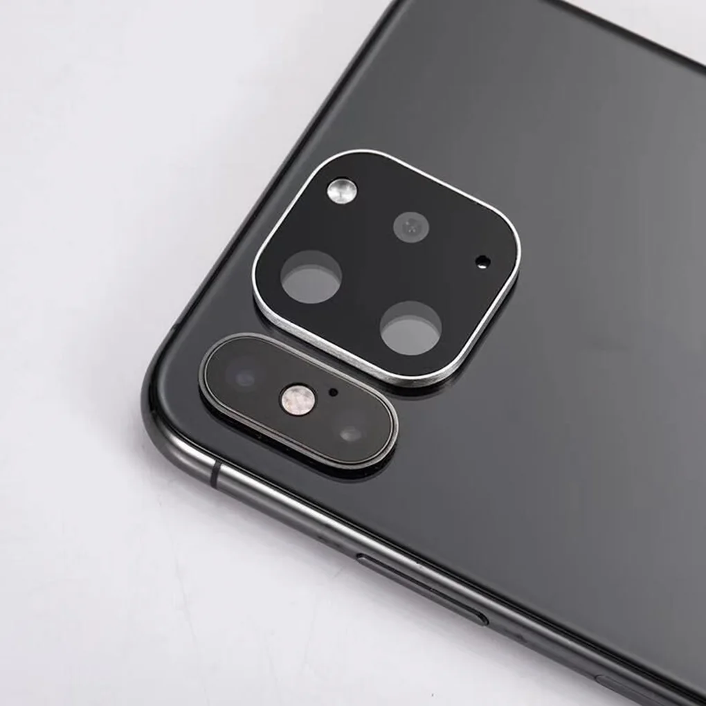 Camera Lens Protector Replacement for iPhone X/XS/XS MAX Alloy Modified Sticker Camera Lens Seconds Change Cover Glass Protector