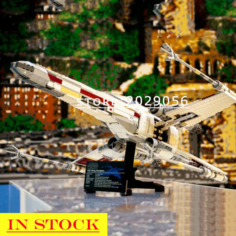 

05039 In stock Star Series Wars Red Five X-wing Starfighter Building Blocks 1559pcs Compatible 10240 81041 05004