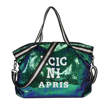 

2019 New Cheap Sequins Gym Bag Sport Bags For Fitness Training Yoga Bolsa Multifunction Handbag Sporting Tote Sac De Sport