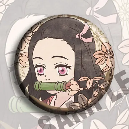 Демон убийца: Kimetsu без Yaiba очень милый цуюри Kanawo Agatsuma Zenitsu Bagdes брошь с иконкой - Окраска металла: see chart
