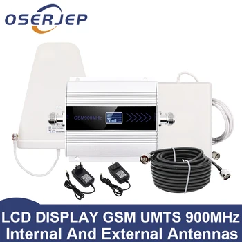 

led Screen display GSM 900 Mhz repeater celular MOBILE PHONE Signal Repeater booster,900MHz GSM amplifier + LPDA /Panel Antenna
