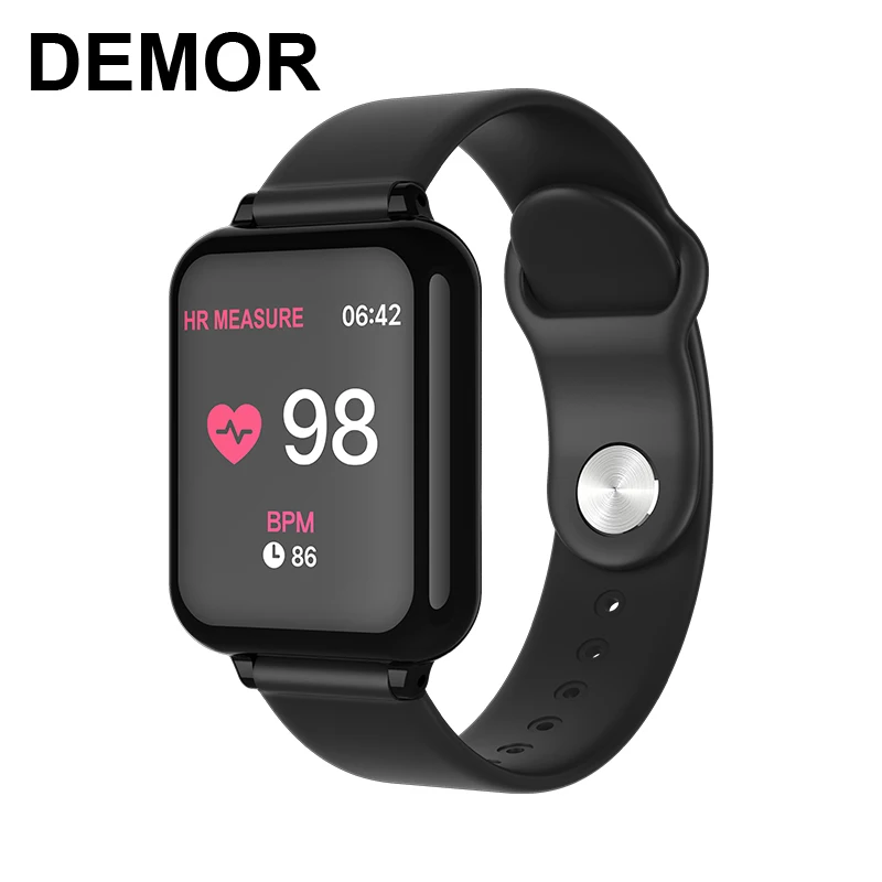 Смарт-часы DEMOR Hero Band 3 фитнес-браслет B57 с пульсометром монитором кровяного