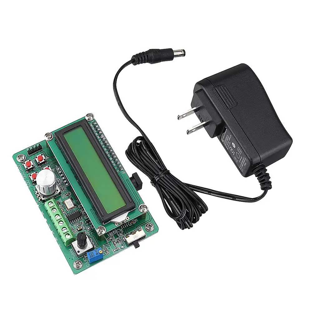 LEORY 5 МГц UDB1002S DDS генератор сигналов LCD1602 с функцией развертки источник синусоида квадратный треугольник Пилообразная волна