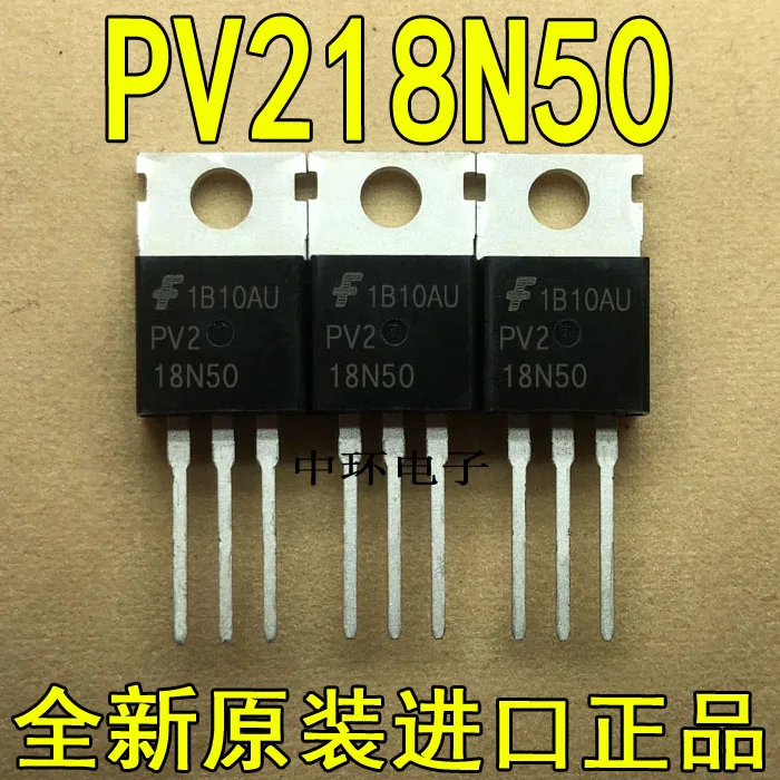 10 шт./лот PV218N50 FDP18N50-220 18A 500V
