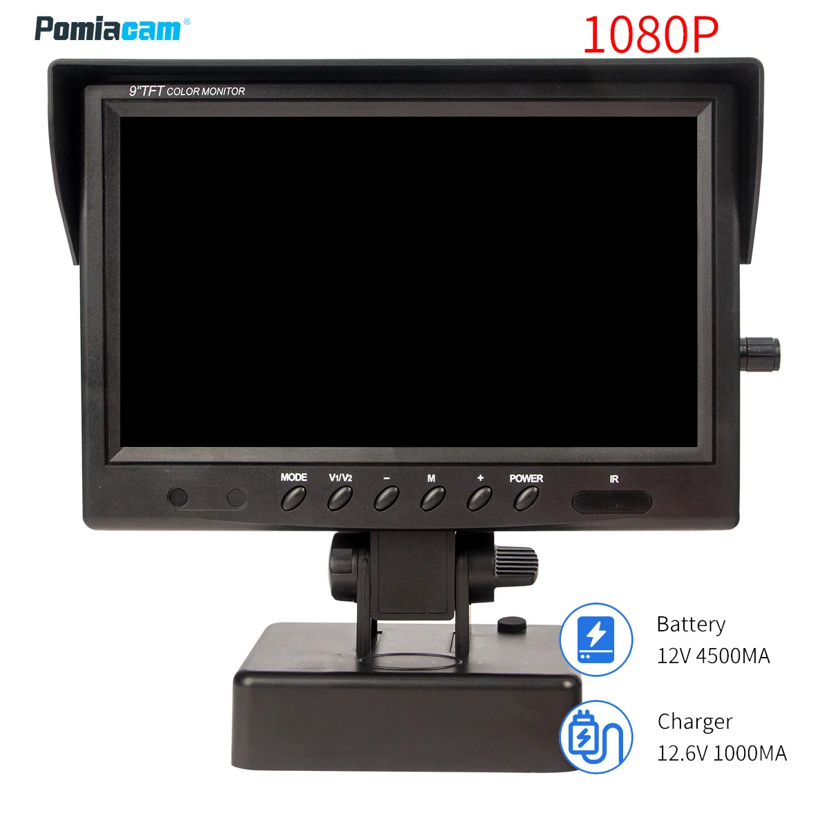 S90H 9 inch color TFT LCD Screen.HD 1080P for pipe industrial for endoscope camera 1080p Display screen accessories
