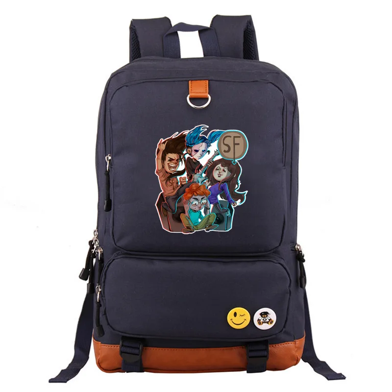 12 Mochila игры Салли лицо Школьные Сумки Подростков студенческий рюкзак хип хоп сумка крутая Салли лицо книжная сумка аксессуар для путешественников - Цвет: 12