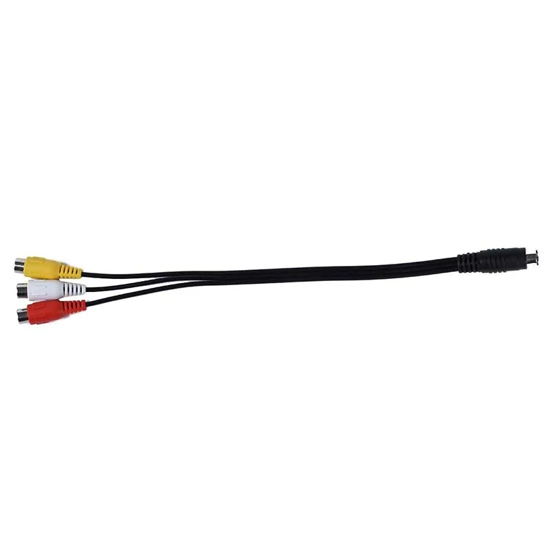 4 Pin S-Video to 3 RCA Female tv адаптер для ноутбука