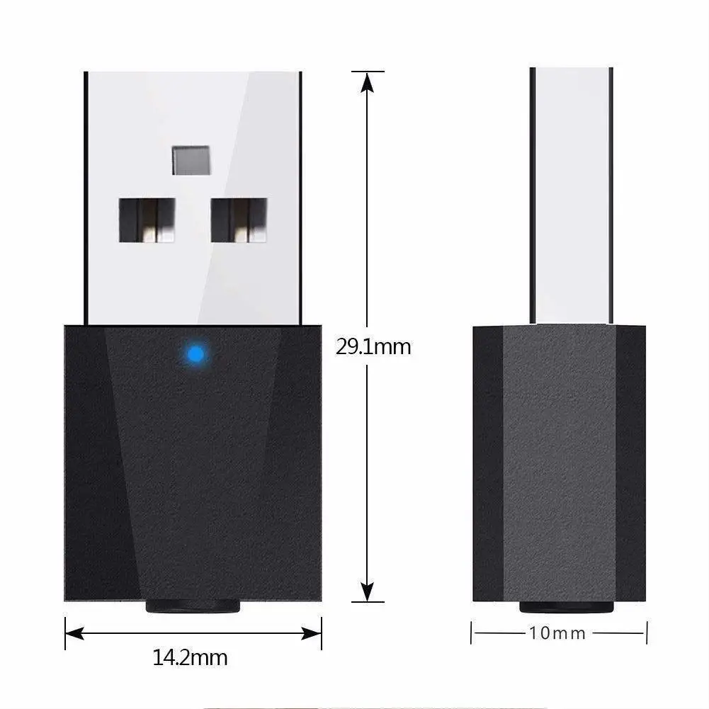 Беспроводной USB Bluetooth автомобильный Bluetooth Мини Bluetooth приемник адаптер Музыка беспроводные колонки аудио