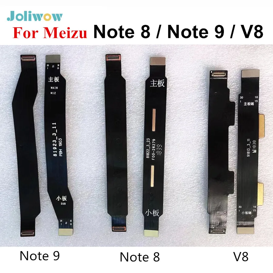 Материнская плата для Meizu Note 8 note 9 V8 гибкий кабель с ЖК разъемом запчасти