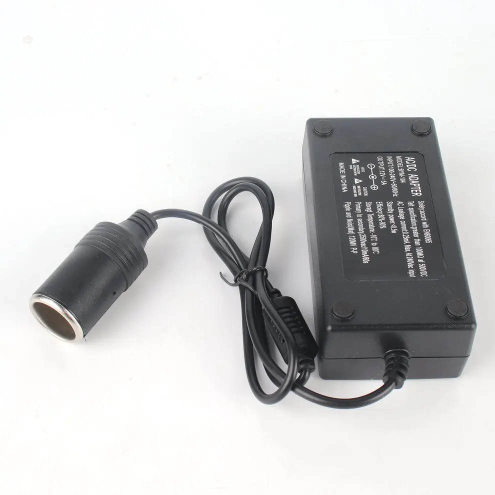 AC 220V в DC 12V Преобразователь мощности инвертор 60W 5A трансформатор DC Блок питания автомобильный адаптер прикуривателя
