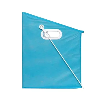 

Sundries Dirty Clothes Storage Laundry Basket Foldable Rotatable Home Closet Box Hanging Retrieve Space Saving Nonwoven Fabric