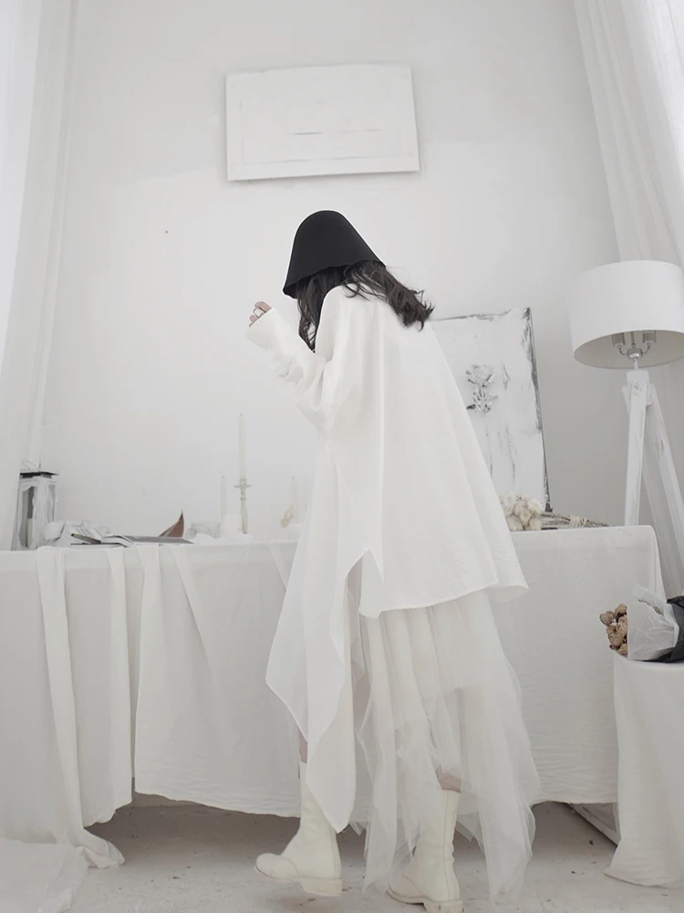 Yamamoto summer dress loose baggy irregularly