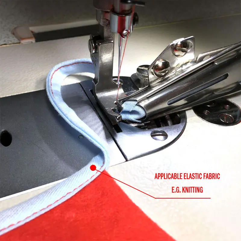 

Sewing Accessories Tools Suitable For Elastic Fabric Crimping Stitching For Patchwork Various Industrial Single Needle Machines