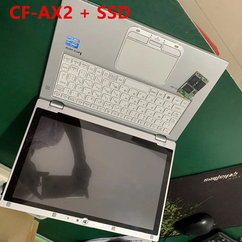 ssd and cfax2 VAS 5054A Bluetooth с чипом OKI vas5054 VAS5054a ODIS V5.1.3 программное обеспечение, установленное в cf-ax2 8g диагностический инструмент для ноутбука готовое использование - Цвет: ssd and cfax2