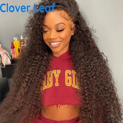 Highlight Wig Human Hair Curly Lace Front Wig Remy 13x4 Lace Frontal Human Hair Wigs HD Transparent Lace Front Human Hair Wigs