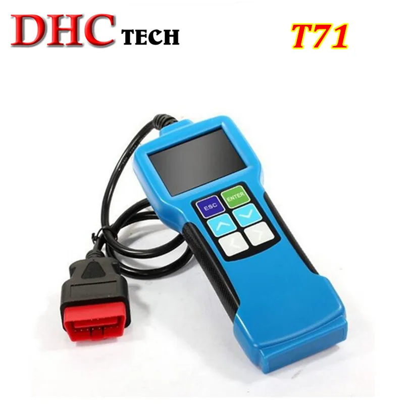 QUICKLYNKS T71 считыватель кодов для тяжелых грузовиков и автобусов OBD2 считыватель кодов с J1939 J1587 1708 протокол
