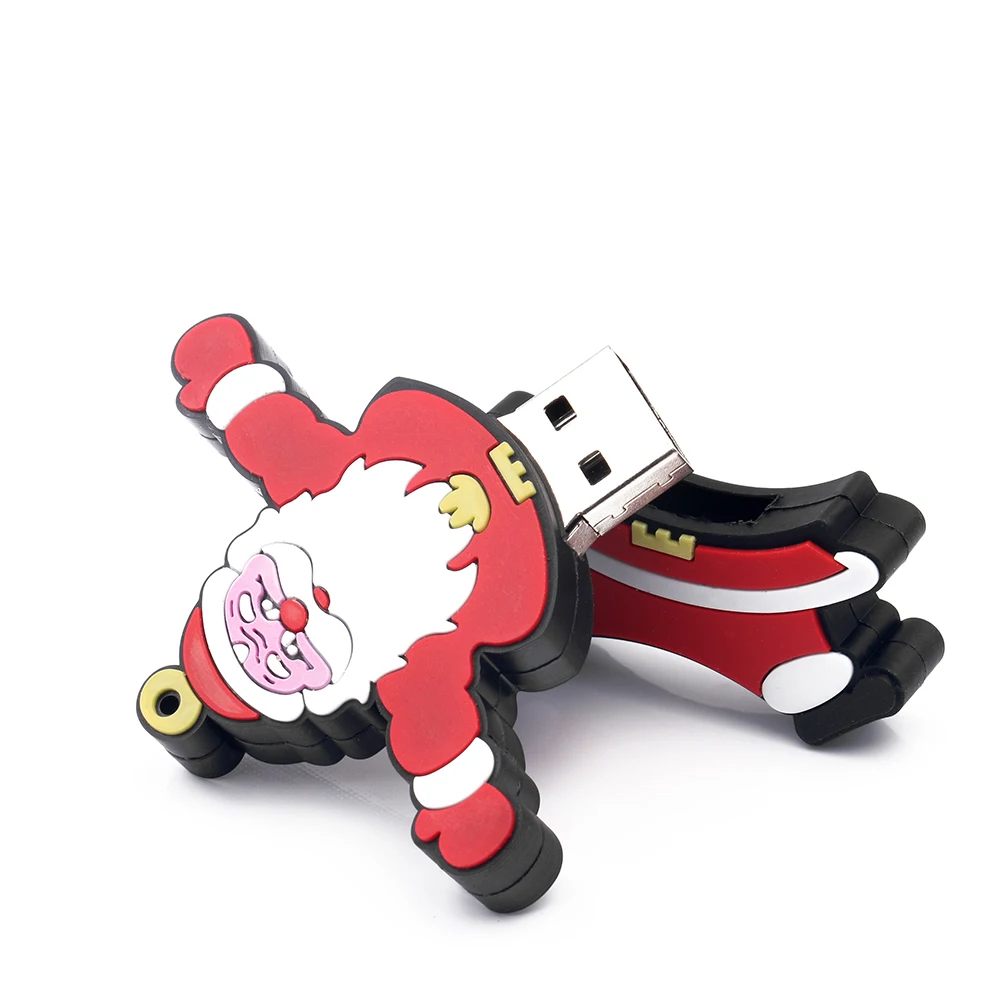 32G 64G 128G рождественский серия U диск USB 2,0 высокоскоростной передачи U диск Санта Клаус U диск Рождественский подарок