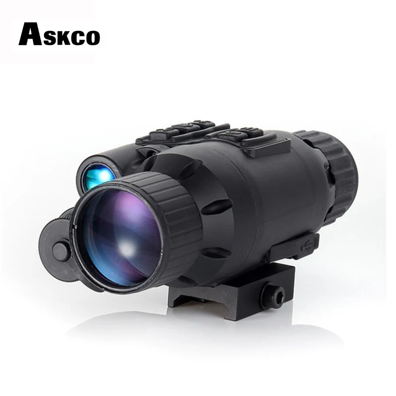 Askco 3X28 цифровой монокулярный Инфракрасный ночного видения очки ночного видения для охоты дневного и ночного использования CCD цифровой прицел