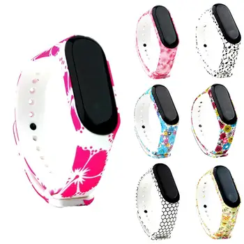 

Replacement Soft TPU Sports Smart Bracelet Wristband Strap Belt Bracelet Watchband Accessories Colorful Wristband ремешки для