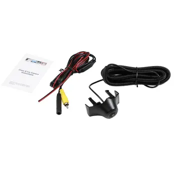 

For 16 Q7 Forward Looking Camera Car Upgrade Accessories Waterproof Front Camera High Definition Black Visual Camera